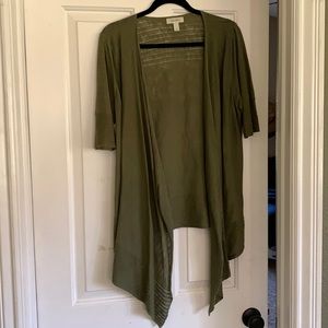 Lightweight Dress Barn Olive Sweater